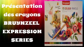 Présentation des crayons Bruynzeel Expression Séries [upl. by Pickering440]