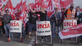 BauarbeiterProtesttag in Olten [upl. by Pietro]