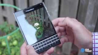 Review BlackBerry Passport smartphone [upl. by Redwine808]