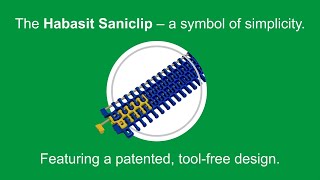 The Habasit Saniclip – a symbol of simplicity [upl. by Dressler]