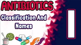 Lecture 1 classification and names of antibiotics [upl. by Tobie723]