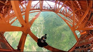 China BASE Jump 864 [upl. by Croom434]