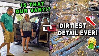 Deep Cleaning The NASTIEST Vehicle Ive Ever Seen  Insane 18 hour Detailing Transformation [upl. by Demetria]