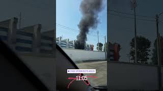 Busto Arsizio  Incendio allo stadio Carlo Speroni  31072024 [upl. by Sikleb703]