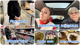 NEDEN YOKTUM❓HAYATIMDA BÜYÜK DEĞIŞIKLIKLER❓BIR DE BOYDAN GÖRÜN BENI🥰MINI MARKET TURU🛒ANNEMLE SOHBET [upl. by Nerrej]