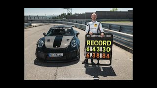 GT2 RS MR 6MIN38 WORLD RECORD PRODUCTION CAR ON NURBURGRING [upl. by Previdi]