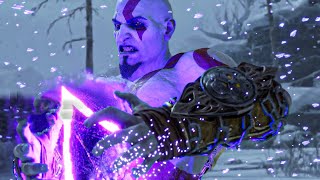 GOD OF WAR RAGNAROK  FROST PHANTOM BOSS FIGHT No Damage  Give Me Mastary godofwar kratos [upl. by Swetiana]