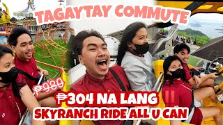 Tagaytay Commute Guide 2023  Sky Ranch Tagaytay Ride All You Can [upl. by Leasi]