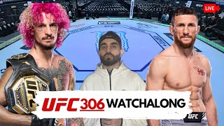 SEAN O MALLEY vs MERAB DVALISHVILI  UFC 306 WATCHALONG [upl. by Ravert]