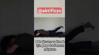 Bel ağrısını azaltmak için popo kaslarınızı çalıştırın aktifizyo belağrısı kalçaağrısı [upl. by Akere852]