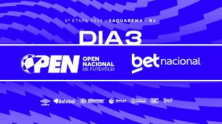 Open Nacional de Futevôlei  Etapa SaquaremaRJ Dia 3  Finais [upl. by Roderick]