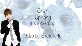 Chen EXO  Uprising Lyrics HanRomEng HD [upl. by Risteau]