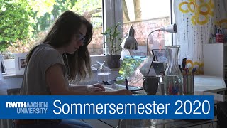 Sommersemester 2020  das digitale Semester an der RWTH [upl. by Kcirddehs]