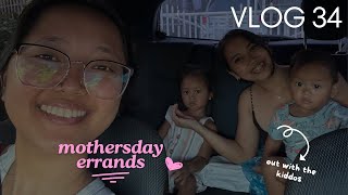 Hi Vlog 34 a mothersday work errand  spending the day with Fi and the kids 💞💐 [upl. by Avahc]