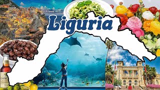 🌊💐 LA LIGURIA  Le Regioni dItalia Geografia 🌍📚 [upl. by Albright]