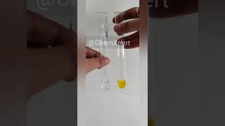 Confirmatory test for Alcohol Cerric Ammonium Nitrate Test Test for Functional Groups [upl. by Felipe486]