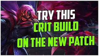 TRY THIS CRIT BUILD ON THE NEW PATCH CHARYBDIS RANKED SMITE S10 [upl. by Ylnevaeh]