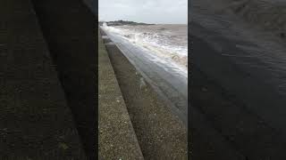 Silloth beach front promenade cumbria nature silloth windy seafront solwayfirth [upl. by Eugeniusz]