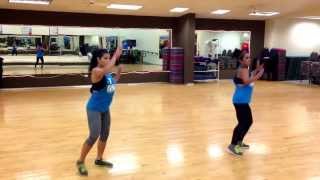 Zumba dance fitness  Metela Sacala by El Chevo [upl. by Ermey]