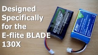 Testing BLADE 130X with NanoTech Battery from HobbyKing [upl. by Ileane414]