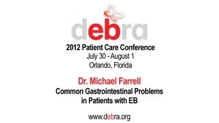 Dr Michael Farrell  DebRA of America 2012 Patient Care Conference [upl. by Trude]