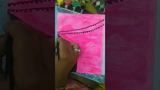 art pinky watercolor drawing draw [upl. by Kristin]