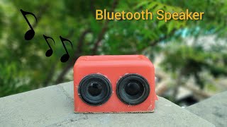 How To Make Bluetooth Speaker At Home  Amazing Diy Bluetooth Speaker [upl. by Alvin]