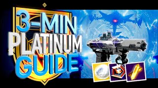 GLASSWAY GUIDE  3Minute Grandmaster Platinum destiny2 guide [upl. by Tebazile]