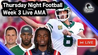 Thursday Night Football Week 3  LIVE AMA [upl. by Anitaf925]