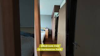 Normanton Park  1 Bedroom Unit High Floor Unit [upl. by Dukey]