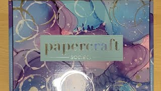 Unboxing Papercraft Society Box 55  Pretty Gets Gritty CraftStashcoukTV [upl. by Garzon401]