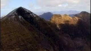 Torridon Mountains With Bagpipes Music On History Visit To The North West Highlands Of Scotland [upl. by Regnij]