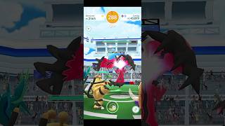 💥YVELTAL RAID EN POKÉMON GO💥 pokemongo pokémon shorts [upl. by Atterahs]