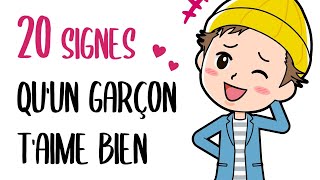 20 Signes quun Garçon Vous Aime [upl. by Aicillyhp]