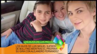 LOS HIJOS DE LUIS MIGUEL SUFREN DE BULLYING [upl. by Rutger]