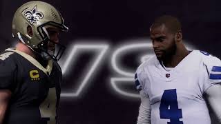 SAINTS VS COWBOYS WEEK 2 LIVE HD [upl. by Enilesoj]