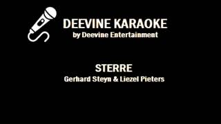 Gerhard Steyn amp Liezel Pieters  Sterre Karaoke Version Lyrics amp Soft Vocals [upl. by Sewel]