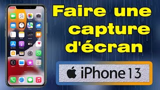 Comment faire une capture décran sur iPhone 13 Screenshot iPhone 13 [upl. by Attelrahc]