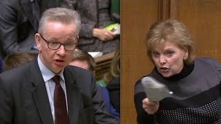 BREXIT Anna Soubry left RED FACED after hilarious dig by Michael Gove leaves Commons in STITCHES [upl. by Corette]