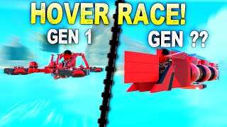 I Tried To Evolve a Top 1 HOVER RACER [upl. by Adnohral128]