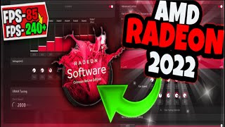 The Best AMD Radeon Adrenaline Settings for Competetive Gaming High FPS and Low Input Lag 2023 [upl. by Nus]