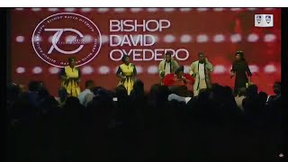 ADEYINKA ALASEYORI MINISTERS AT BISHOP DAVID OYEDEPO 70TH BIRTHDAY CELEBRATION SERVICE [upl. by Dami]