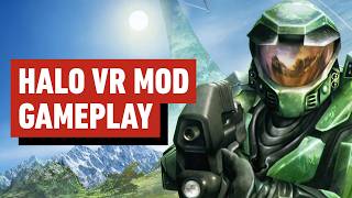 This Halo VR Mod Evolves Combat Like Never Before  Halo VR Gameplay [upl. by Anawt]