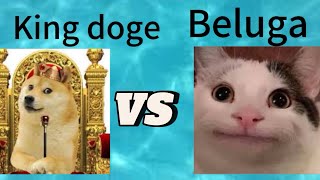 Beluga VS Doge King — 30 seconds of fun [upl. by Ahtrim]