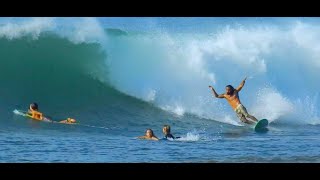 Emerick Ishikawa  68quot Double Ender Surfboard  Honolulu Hawaii [upl. by Mears]