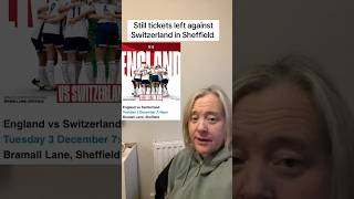 How to buy tickets for Lionesses V Switzerland in Sheffield lionesses wofo womensfootball [upl. by Foulk251]