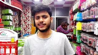 shahjahan market mobile accessories wholesaler in saddar Karachi Sair Aab tv Rubi Jaz [upl. by Poyssick]