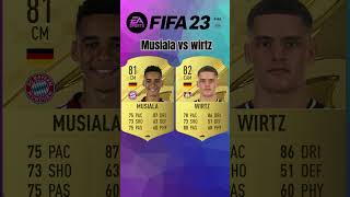 Musiala vs Wirtz 🔥FIFA Evolution FIFA 2224 EAFC 24 [upl. by Alel782]