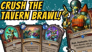 BEST WARRIOR DECK FOR TAVERN BRAWL EXPANSION RELEASE [upl. by Naxela]