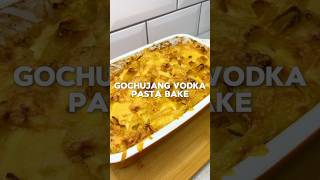 Creamy Gochujang Vodka Pasta Bake [upl. by Ynamrej]